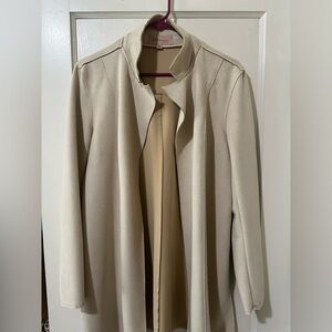Beige Philosophy sweater/coat